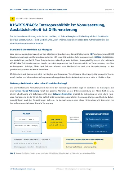 Vorschau Seite 8: Technische Integration